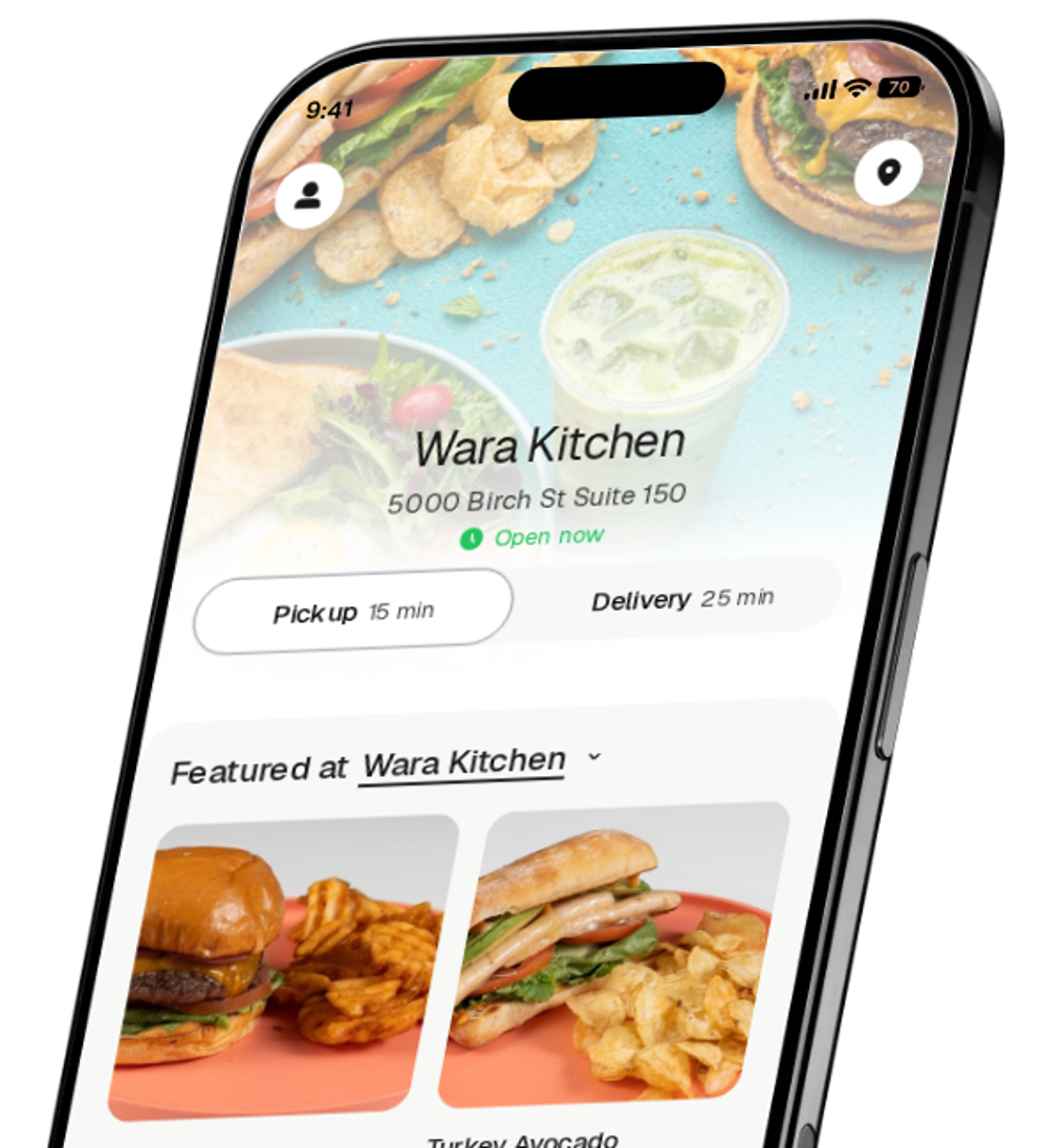 Wara Kitchen app preview