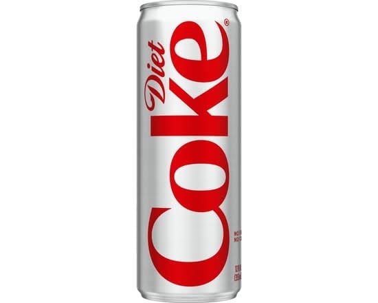 Canned Diet Coke.