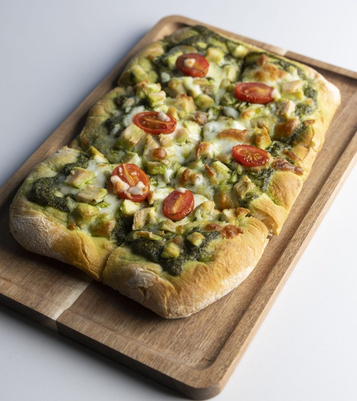 Chicken Pesto Flatbread